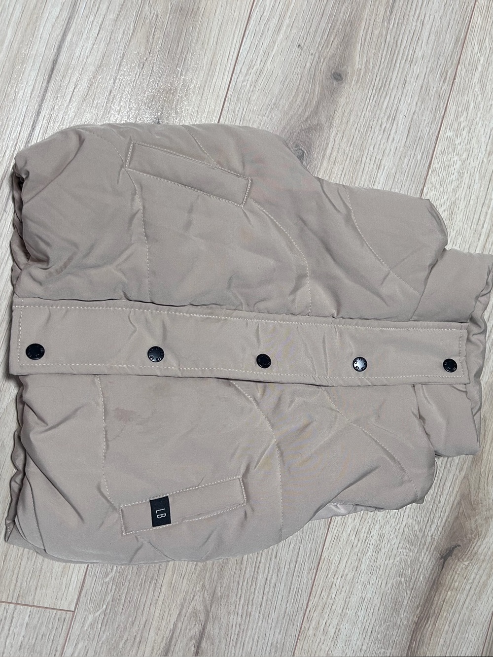 Little Bipsy Quilted Puffer Vest with Snap Front